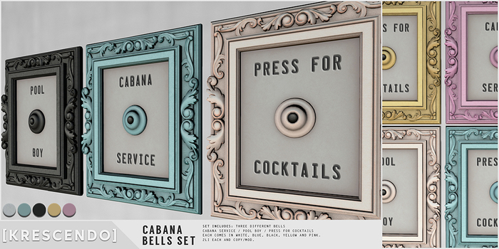 [Kres] Cabana Bells Set