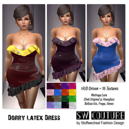 [SW Couture] Dorry Latex Dress