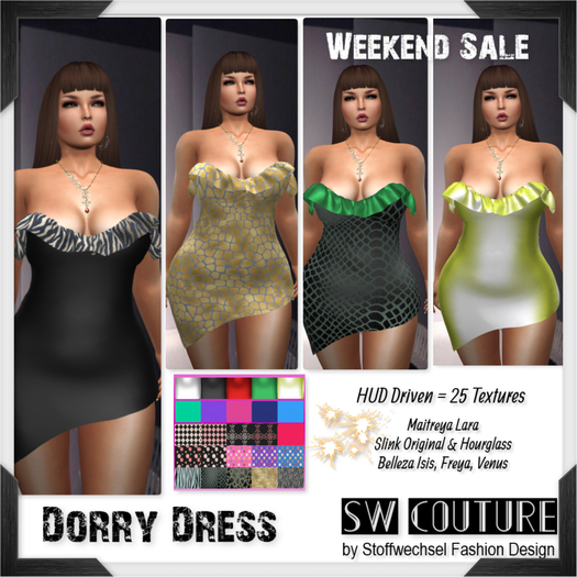 [SW Couture] Dorry Dress *Weekend Sale*