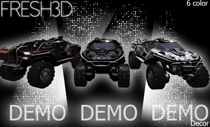FRESH3D Sci-fi Suv DEMO