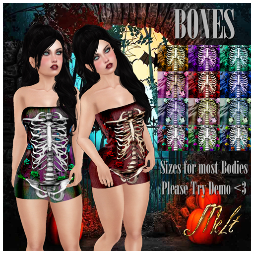 {Melt} Bones Dress DEMO