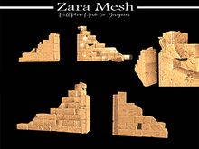 Zara Mesh - Medieval - Stone Door - FULL PERM MESH