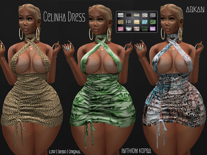 .::Arkan::. Celinha Dress INITHIUM KUPRA