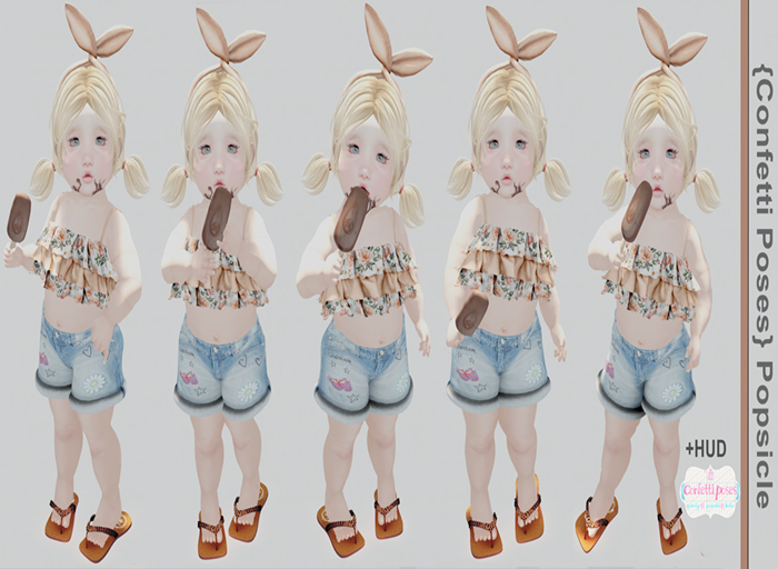 {Confetti Poses} Popsicle
