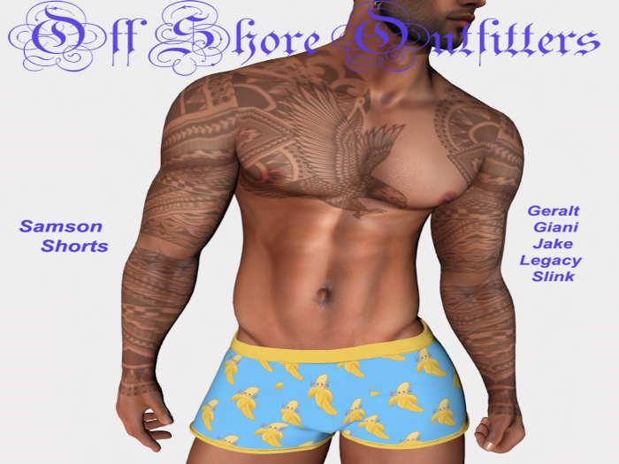 Off Shore Outfitters - Samson Shorts - Sky