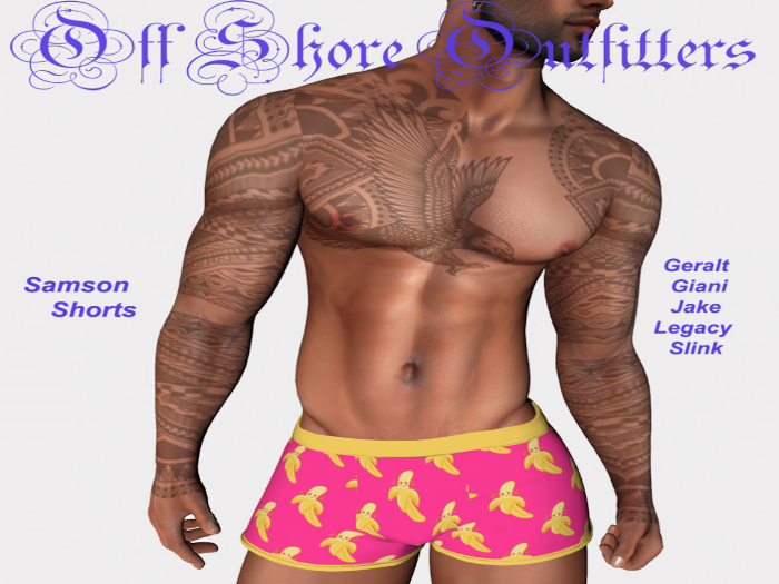 Off Shore Outfitters - Samson Shorts - Hot Pink