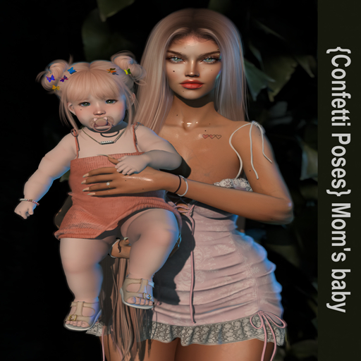 {Confetti Poses} Mom's baby