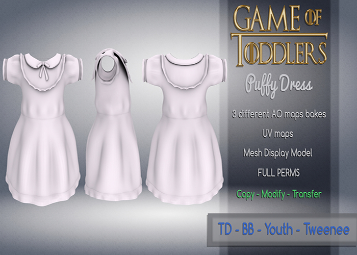 {GoT} Puffy Dress [Full Perm] (wear)