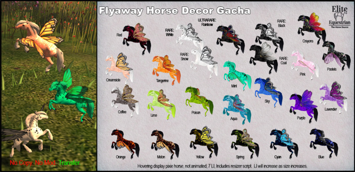 *E* FLyaway Horse Decor Tangerine Gacha Resale Box, Open Me!