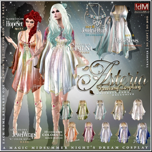 !dM Asteria **HOPE** (BOX #12AB LARA) RARE