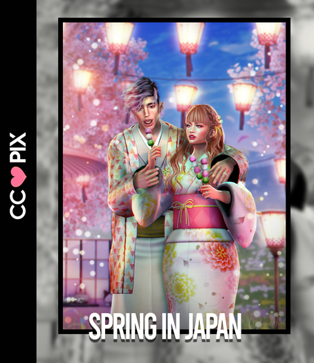[CCPIX] Poses - Spring in Japan 
