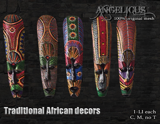 ::ANGELICUS:: Traditional african decors
