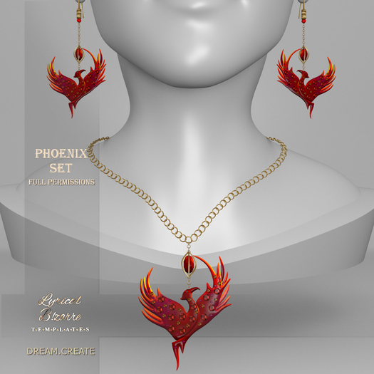 !Lyrical B!zarre Templates! - Phoenix Set MESH FP