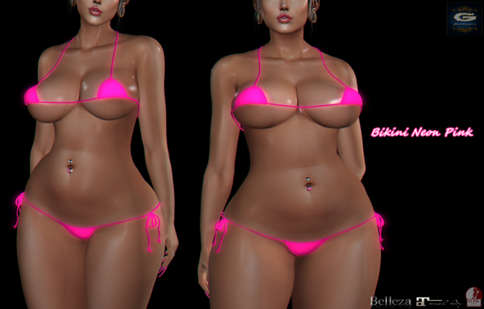 ::G.B- Bikini Neon Pink::