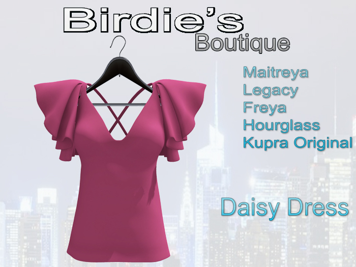 Birdie's Boutique - Daisy - Rasberry
