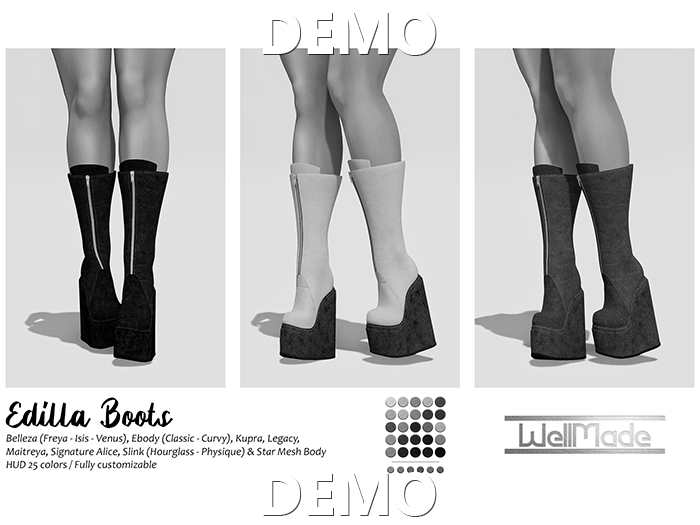 [WellMade] Edilla Boots DEMO