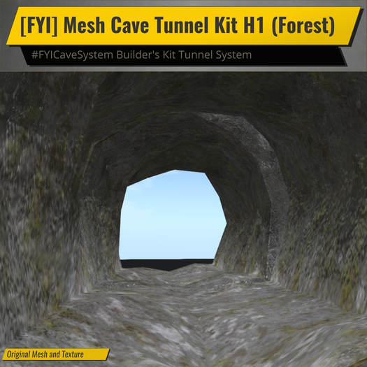 [FYI] Mesh Cave Tunnel Builder's Kit H1 (Forest)