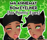M4 AnnieMay BOM Eyeliner (for Pointy Eyes)