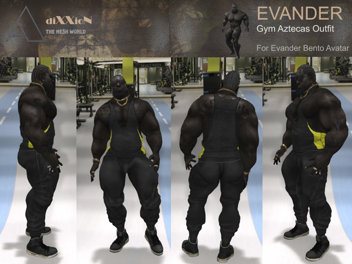 Evander Aztecas Gym Outfit