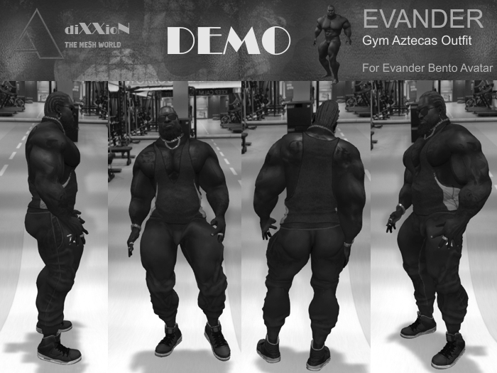 Evander Aztecas Gym Outfit DEMO