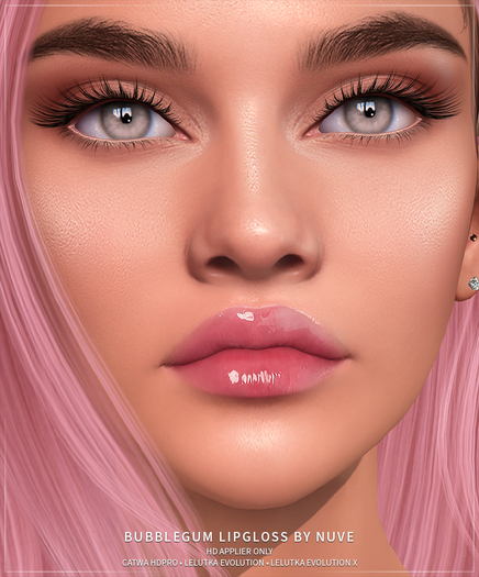 Nuve. Bubblegum Lipgloss 2 - Evo X