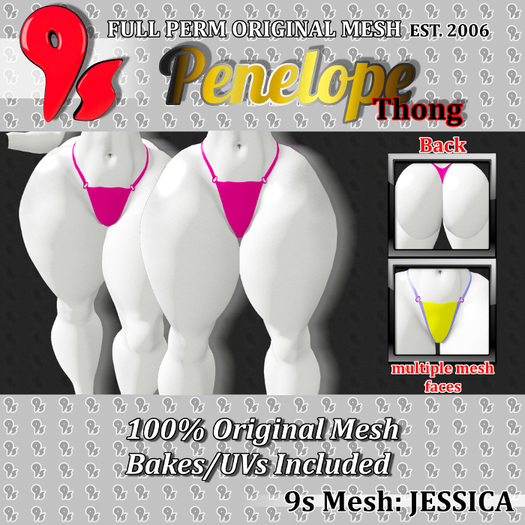 9s Mesh: Penelope Thong FP [JESSICA] (add me!)