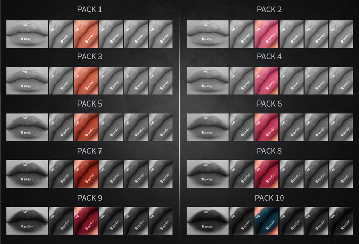 Nuve. Bubblegum Lipgloss DEMO - Catwa HDPRO