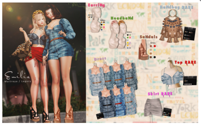 =Zenith=Emilia Shell Earring (Wood)