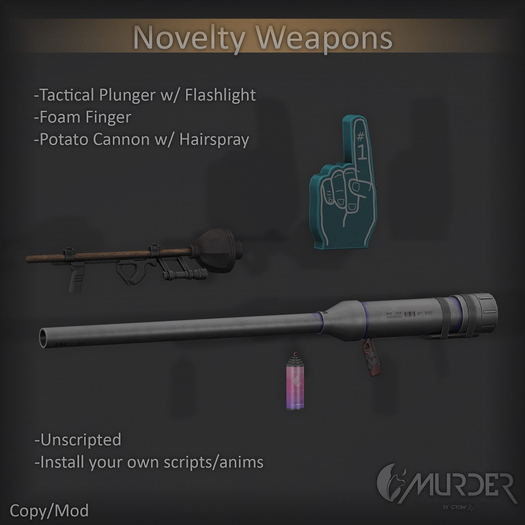 /MURDER\ Novelty Weapons