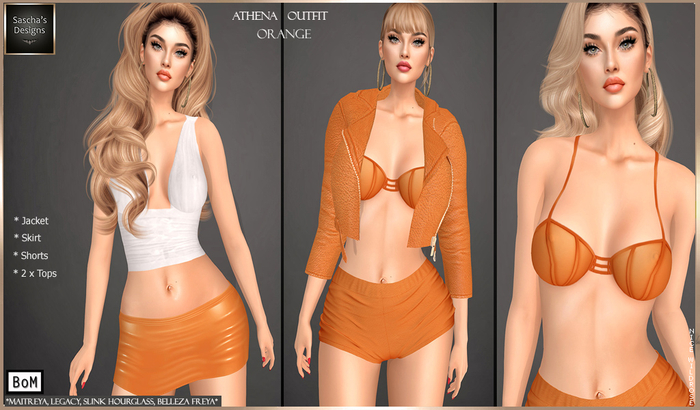 SAS - Athena Orange Outfit (MB)