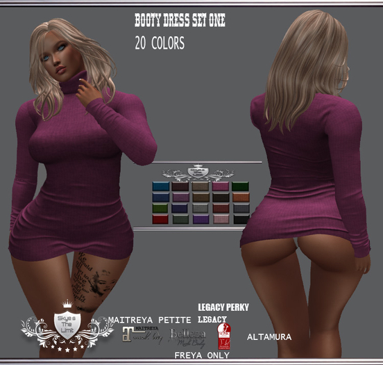 :STLF: BOOTY DRESS SET ONE