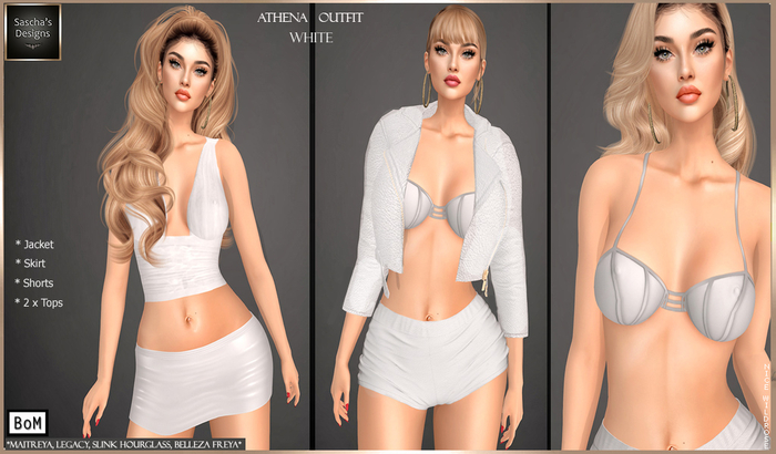 SAS - Athena White Outfit (MB)