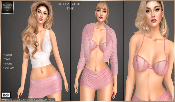 SAS - Athena Pink Outfit (MB)