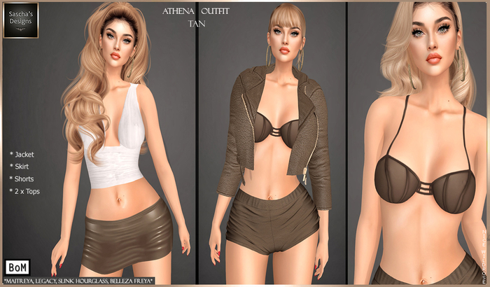 SAS - Athena Tan Outfit (MB)
