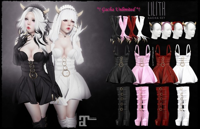 Violent Seduction - Lilith Headband (White)