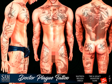 [SAM TATTOOS] DOCTOR PLAGUE TATTOO