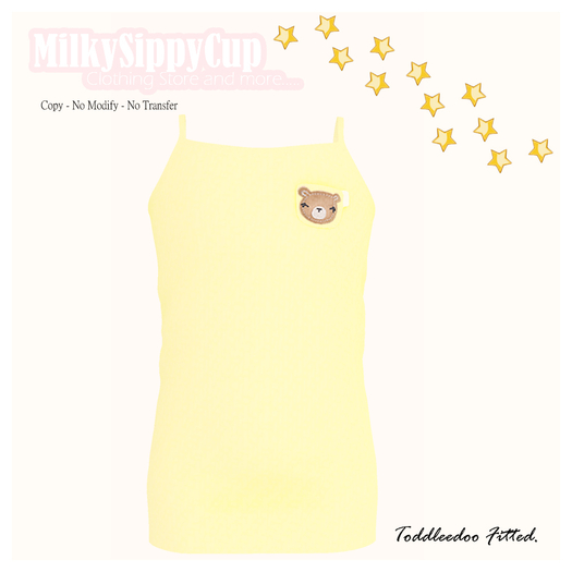 {milkysippycup} Baby Tank Yellow