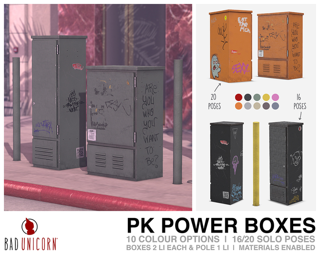 PK Power Boxes (includes poses)