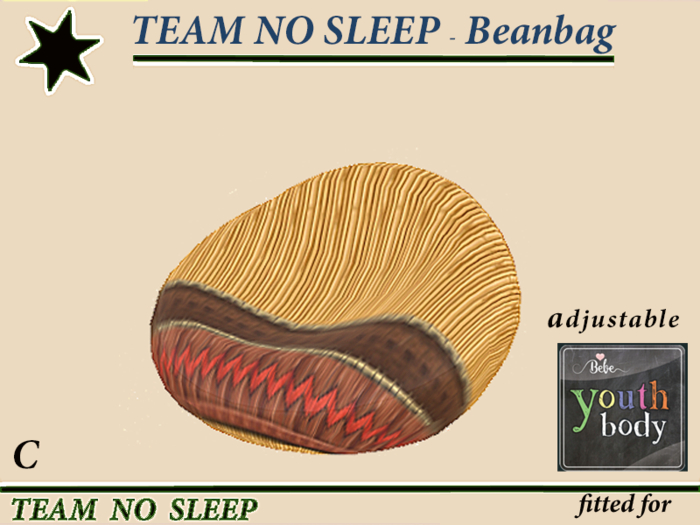 beanbag Tiki bebe Y
