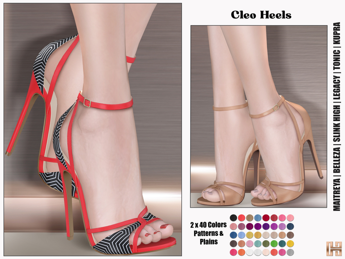 [hh] Cleo Heels