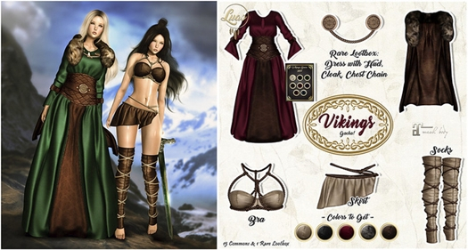 Luas Vikings Bra Fur