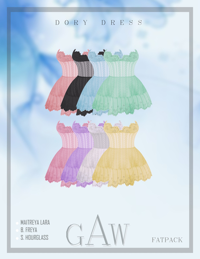 GAW Dory Dress FATPACK