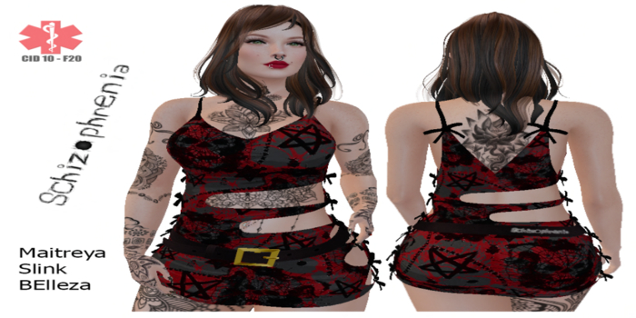 SCHIZOPHRENIA [Ripped Dress] 666