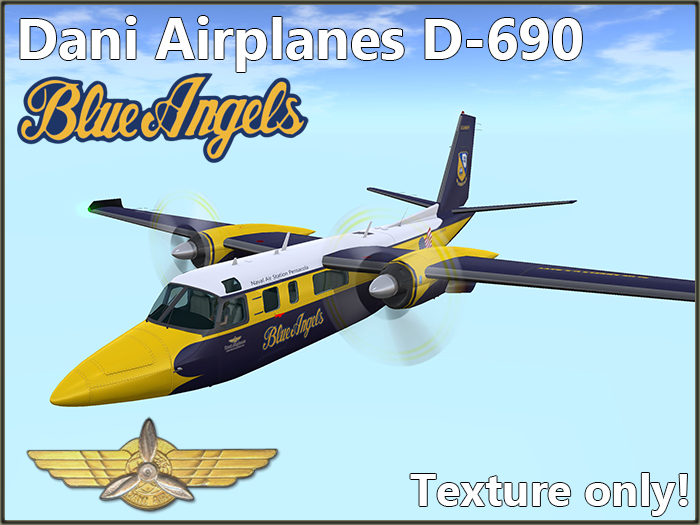 Paint D-690 (Blue Angels)