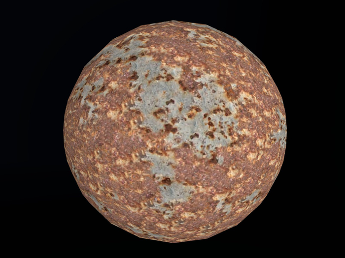 Full Perm CCO 3D Materials Texture Metal Rust