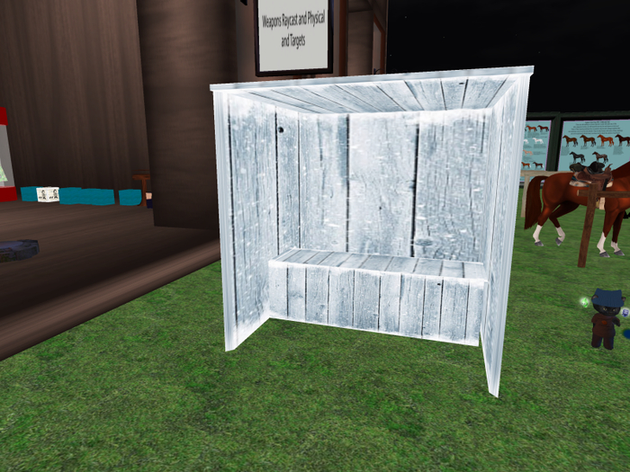 Alexa market booth snow wood resizable