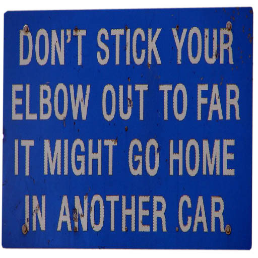 Road Sign/Elbow