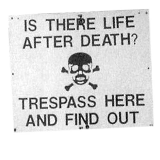 Road Sign/AfterDeath