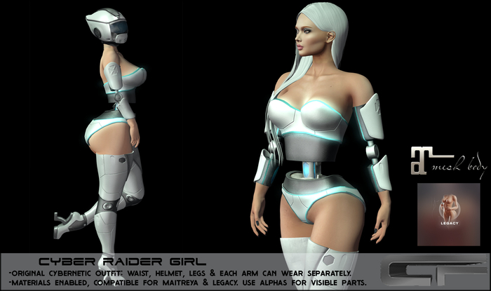 CF - CYBORG RAIDER LADY