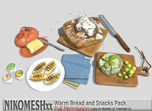 ::NIKOMESH::Full Permission Warm Bread and Snacks Pack